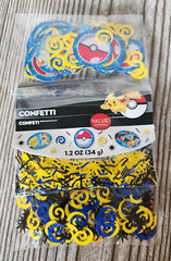 DesignWare Pokemon Birthday Party Confetti Pikachu