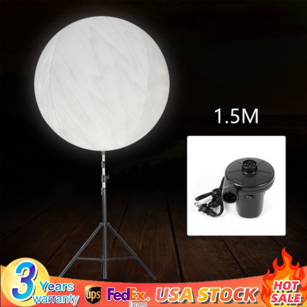 1.5M Inflatable Display Balloon Light LED Inflatable Balloon With Stand Tripod