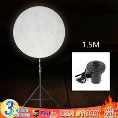 1.5M Inflatable Display Balloon Light LED Inflatable Balloon With Stand Tripod