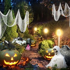 Halloween Room Decor Haloween Decorations Creepy White Cloth Goth