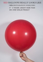 15pcs 24 Inch Balloons Large Assorted Balloons Thick Latex Heavy Duty Balloon…