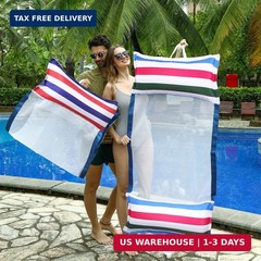 FindUWill Fabric Pool Hammock Floats, XL, 2Pack Inflatable Water Hammocks Floati