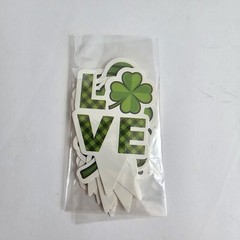 St Patrick’s Day Party Decorations Banner Hanging Swirls Cake Cupcake Topper
