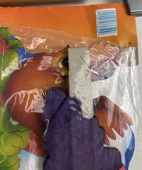 Vtg RARE Halloween Hanging Decoration Vintage 1990 Paper Fantasies Denmark 26.5”