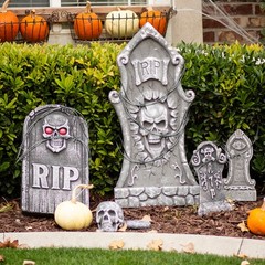 2Pcs Reusable Simulation Barbed Wires for Halloween Scary Party Silver PVC