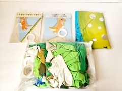 Dinosaur Happy Birthday Decorations Set~161 Pieces