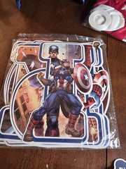 MARVEL AVENGERS CAPTAIN AMERICA PARTY BIRTHDAY PACK SM1