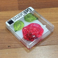 GelGems ROSE Flower Window Cling Decoration Decal Kameyama Co 2012 BRAND NEW