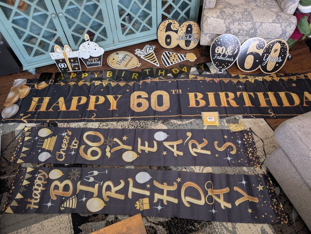 60th Birthday Decorations
