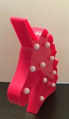 Pink LED Unicorn Head Decorative Light Bedroom, Wall, Table Party Decoration