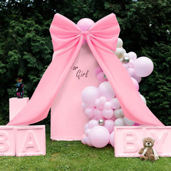 Big Wall Bow Decorations 39 X 72 Inch Giant Birthday Party Decor Ribbon Hanging