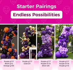 Dark Balloons 36 Inch – Pack Jumbo Large round Balloons for Wedding Graduat