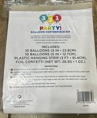 3 2 1 PARTY! Party Bundle Set Of 6 Items For Your Next Party Occasion Read Dis