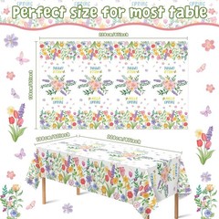 Plastic Spring Butterfly Design Garden Party Supplies