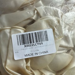 Party Supplies Bundle: 100 White Balloons, Cupcake Toppers & 90 Candy Bar wraps