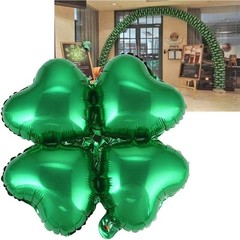 St.Patricks Day Shamrock Foil Balloons,St Patrick’s Day Decorations,for Wedding