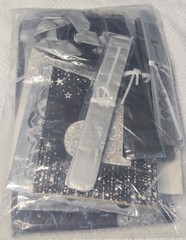 Prom Decorations 2026 Kit Banner Backdrop Black Silver Balloons Party Supplies