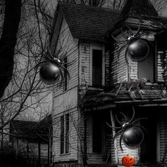 3 Pcs Halloween Spider Balloon 32.5″ Christmas Spider Foil Balloons New Year …