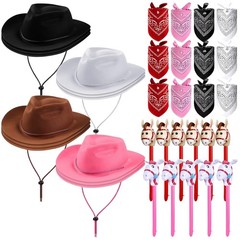 Complete Cowboy Costume Accessories – Hats, Bandanas, Horses