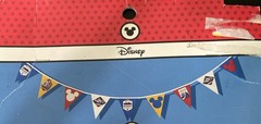 Brand New Disney Mickey Mouse «Summer Camp» 3D Paper Garland Banner (6 ft)