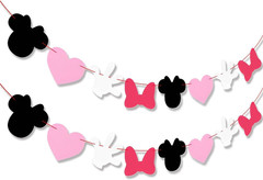 Party Banner – Colorful Double-Sided Felt Decorative Banner for Boys and Girls B