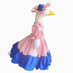 Easily Changeable Costume Set for 23 Inch Goose Figurine Keep Your Decor Fresh