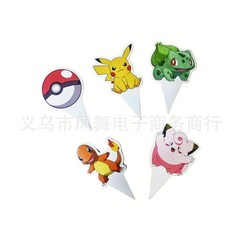 Pokémon tableware party set balloons kids birthday Supplies Plates Cups Pikachu
