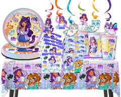Aphmau Party Supplies happy birthday centerpiece decoration balloon cupcake gift