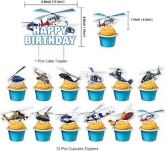 Helicopter Birthday Party Supplies Helicopter Party Decorations Airplane Them…