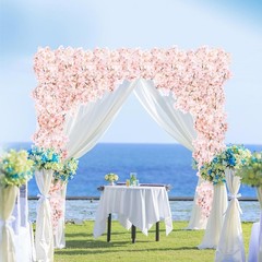 Cherry Blossom Garland Artificial Cherry Flower Vines 2 Pack Hanging Silk