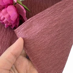 10 PCS 98 Inch Crepe Paper Streamers 5 Colors Roll Sheets Christmas Pink Series