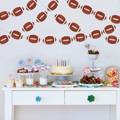 8 Pack Football Party Banners Decorations Garland Kit – [Image-dependent]