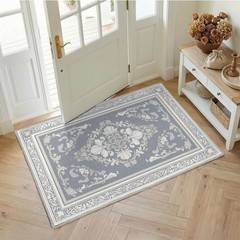 SOULFUL Medium Pile 2×3 Entryway Rug – Soft Foot Feel Small Area Rug – Greige…