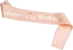 Banda De Oro Rosa Para Decoracion De Fiesta De 16 Cumpleanos Es Mi Dulce 16 …