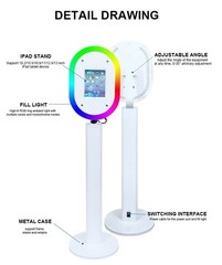 iPad Photo Booth Shell Stand Selfie Station Photobooth Machine for Wedding Party