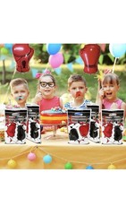 Pink 4 Piece Boxing Gloves Foil Balloons New, Party Decorations Wrestling Fight