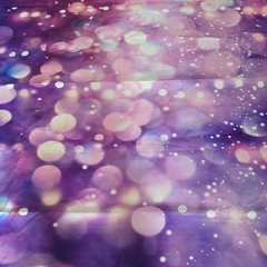 Purple Blue Star Bubble Backdrop Stage Drape Starry Sky 60″x82″ NEW