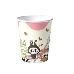 98Pcs Cute Cartoon Big Ears Bubu Birthday Party Supplies Set Plates Banner Ballo