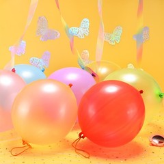 350 Pcs Punch Balloons Bulk Assorted Colors Punching Balloons Heavy Duty Punc…