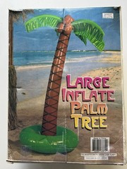 Inflatable Palm Tree 70” x 43” Tropical Theme Party Decor Beach Luau Coconuts