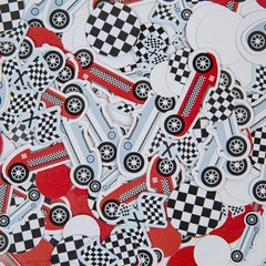 200 PCS Race Car Confetti, Birthday Party Decorations, Table Decor, Supplies