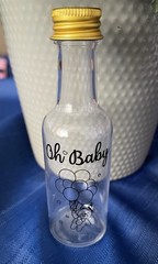 12 Pack Mini shot Bottles for Baby Shower, 1.7oz/50ml