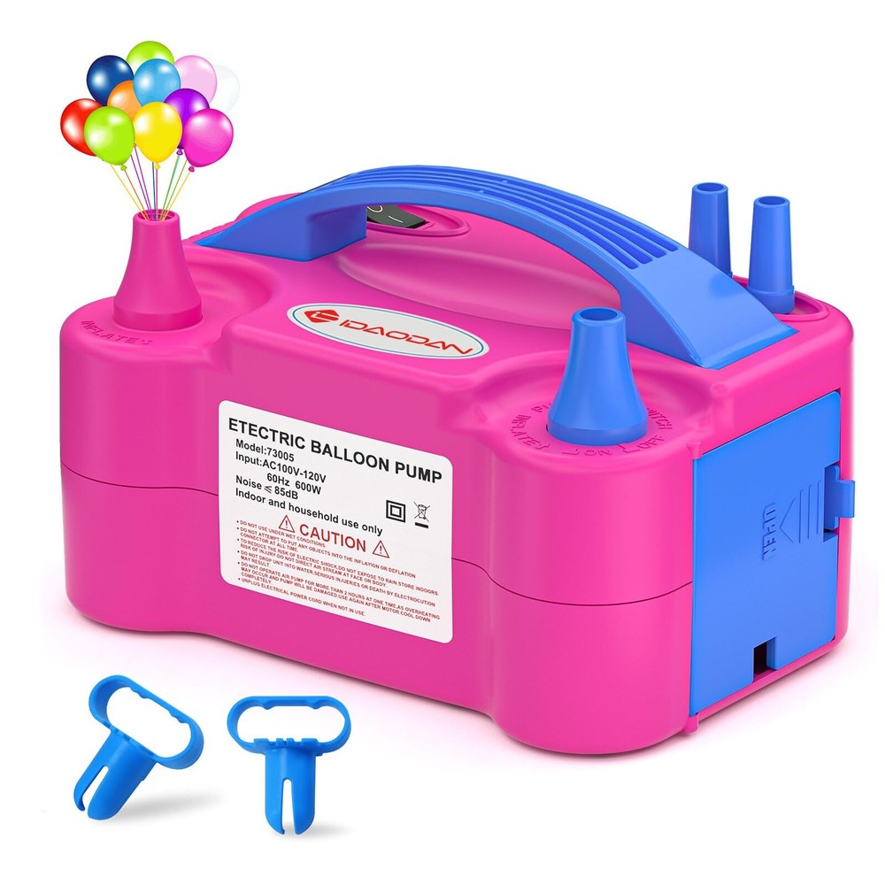 Pompa Para Inflar Globos Bomba Maquina Inflador de Globos Electrico 110V 600W