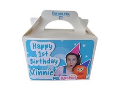 MS RACHEL PERSONALIZED KIDS PARTY DECOR BIRTHDAY CUSTOM NAME DECORATION