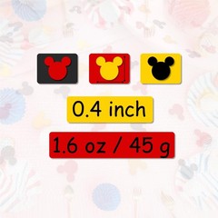 2000 PCS Mini Mouse Confetti Red Yellow Black Foil Table Birthday Party