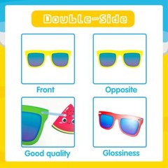 Summer Decorations Colorful Beach Sunglasses Banner Garland Party Supplies Gift