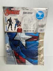 Marvel Avengers Scene Setters 2-Piece Wall Decor Black Panther Captain America