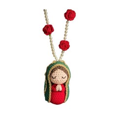 Virgin Mary Handmade Car Charm for Dashboard Rearview Mirror Accessory