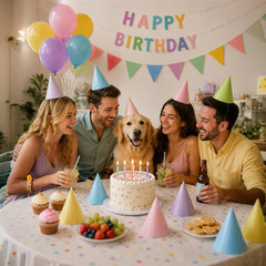 Pre-Assembled Party Hats for Kids, Birthday Hats for Kids & Adults