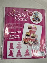 3-Tier Cartoon Dog Cupcake Stand for Kids’ Birthday Celebrations, 24 Cupcakes